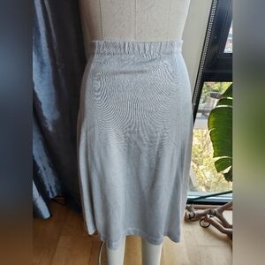 Vintage 1960s Women's Gray Pencil Skirt